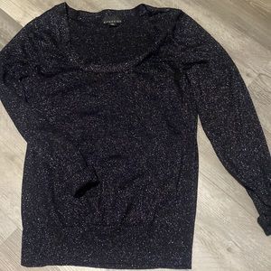 Black sparkle sweater